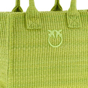 PINKO Bicolor Polypropylene Tote Bag