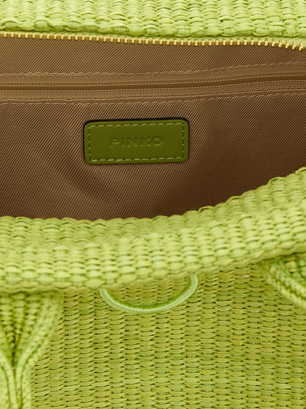 PINKO Bicolor Polypropylene Tote Bag