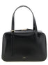 A.P.C. Black Cowhide Handbag