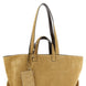 A.P.C. Brown Cowhide Tote Bag