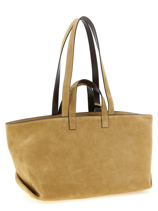 A.P.C. Brown Cowhide Tote Bag
