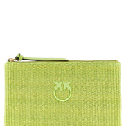 PINKO Bicolor Polypropylene Clutch Bag