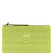 PINKO Bicolor Polypropylene Clutch Bag