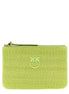 PINKO Bicolor Polypropylene Clutch Bag