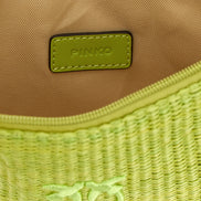 PINKO Bicolor Polypropylene Clutch Bag