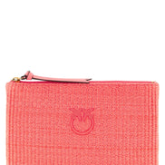 PINKO Fuchsia Polypropylene Clutch Bag
