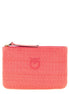 PINKO Fuchsia Polypropylene Clutch Bag