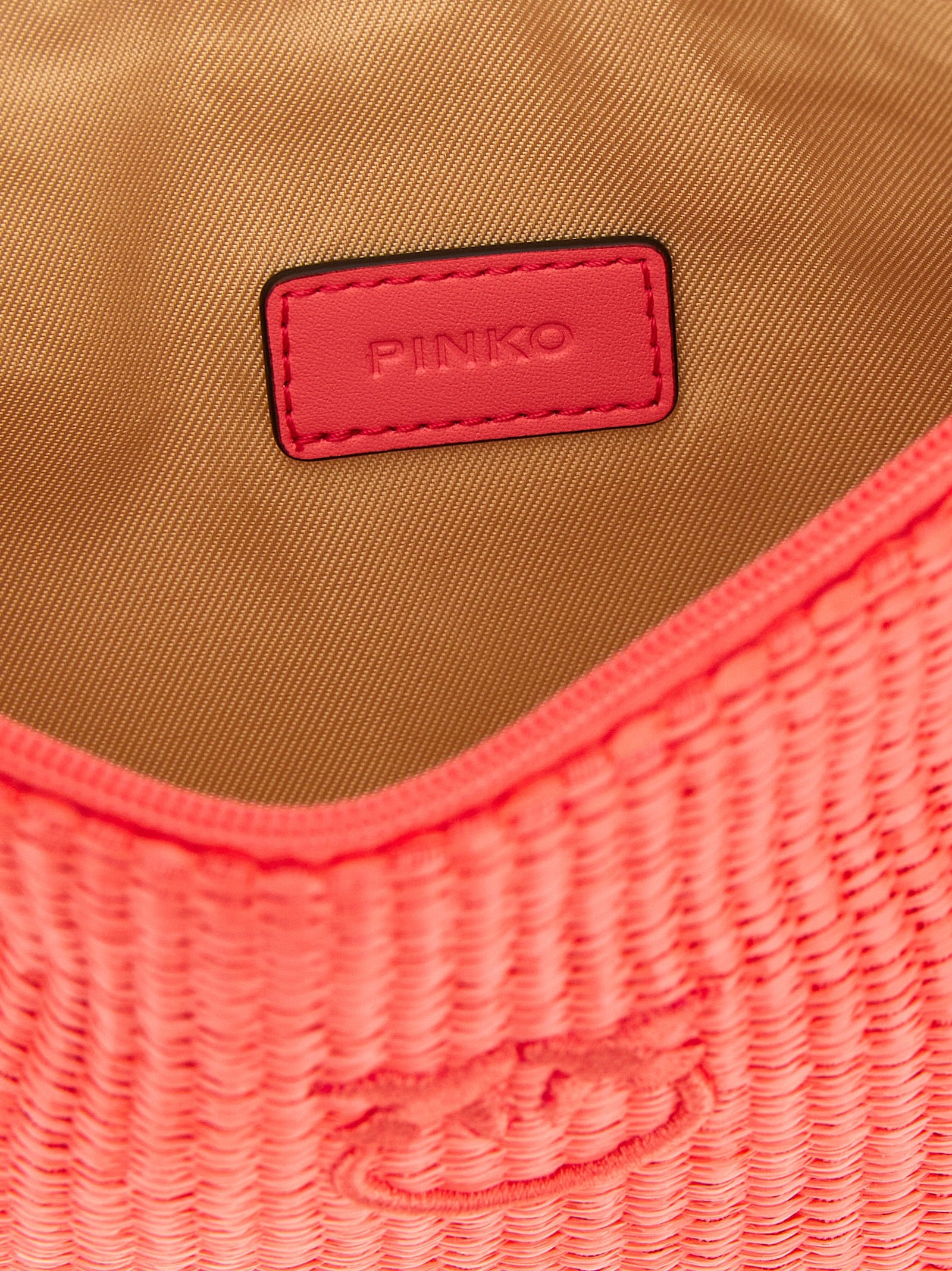 PINKO Fuchsia Polypropylene Clutch Bag