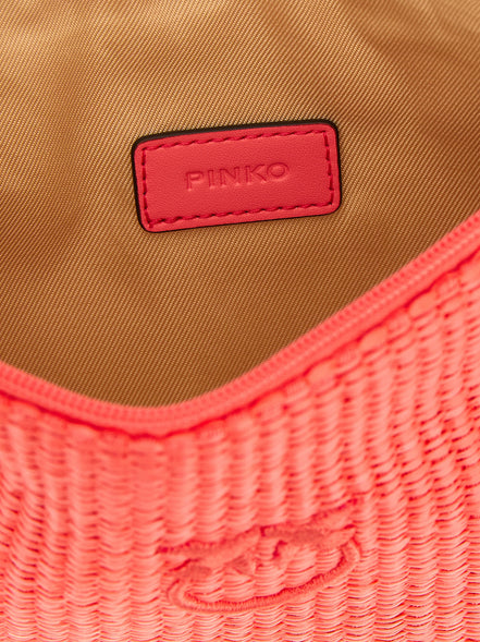 PINKO Fuchsia Polypropylene Clutch Bag