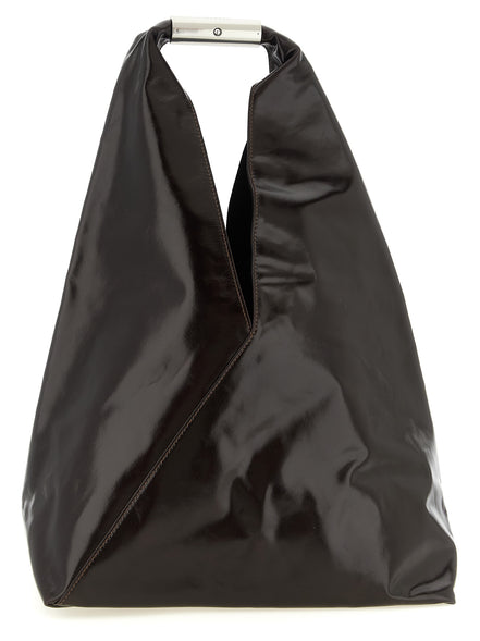 MM6 Maison Margiela Brown Cowhide Handbag