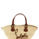 Christian Louboutin Beige Raffia Handbag