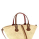 Christian Louboutin Beige Raffia Handbag