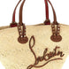 Christian Louboutin Beige Raffia Handbag