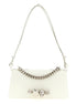 Alexander McQueen White Calfskin Shoulder Bag