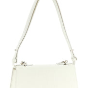 Alexander McQueen White Calfskin Shoulder Bag