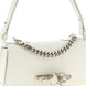 Alexander McQueen White Calfskin Shoulder Bag