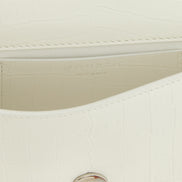 Alexander McQueen White Calfskin Shoulder Bag