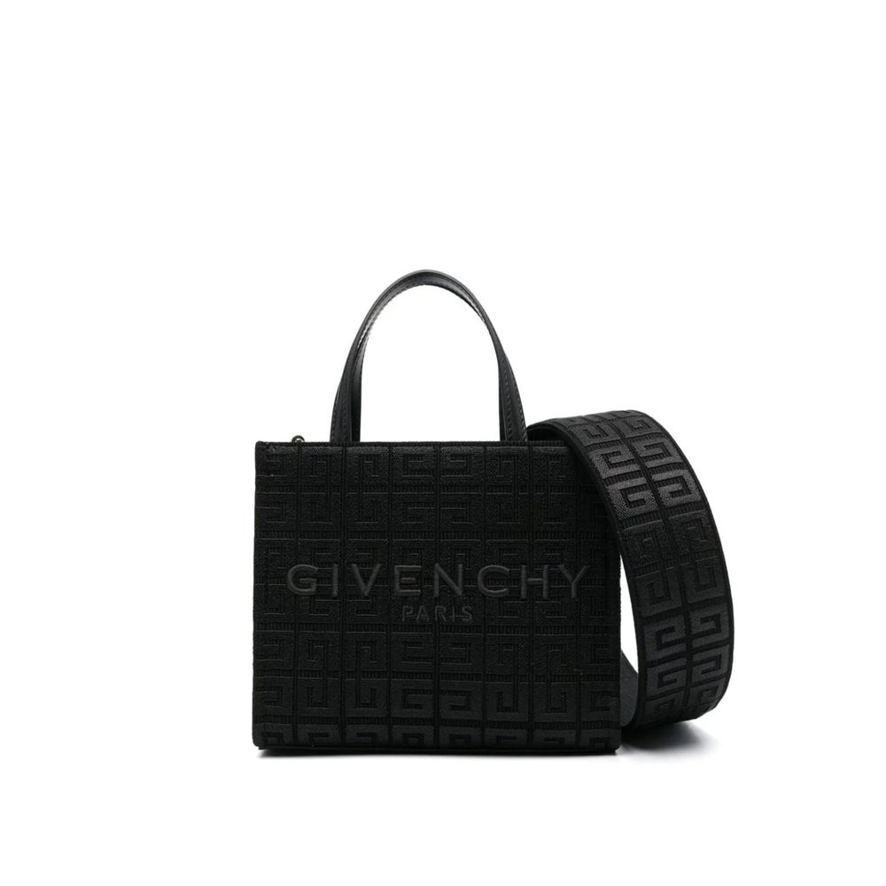 Τσάντα tote Givenchy από μαύρο βαμβάκι  