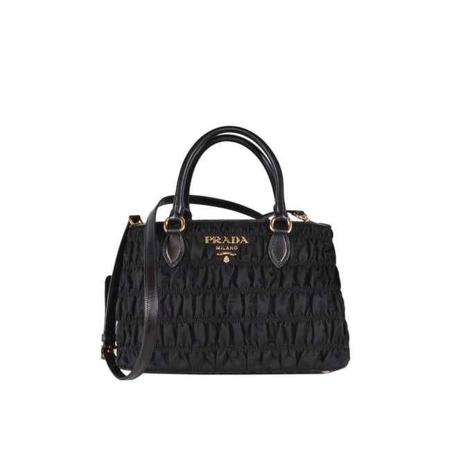 Prada Black Nylon Handbag