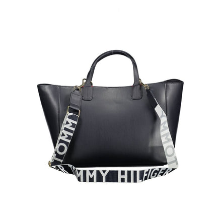 Tommy Hilfiger Blue Polyurethane Women's Bag
