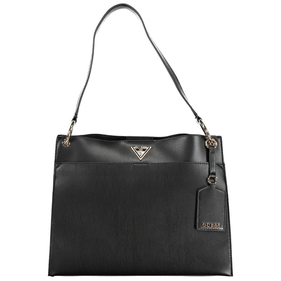 Guess Jeans Black Polyurethane Women Handbag