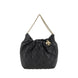 Tory Burch Black Calf Leather Bos Taurus Shoulder Bag