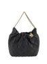 Tory Burch Black Calf Leather Bos Taurus Shoulder Bag