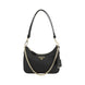Prada Black Calf Leather Bos Taurus Shoulder Bag