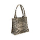 Ganni Brown Recycled Cotton Shoulder Bag