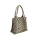 Ganni Brown Recycled Cotton Shoulder Bag