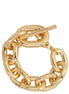 Paco Rabanne Gold Brass Bracelet