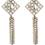 Alessandra Rich Silver Plastic Earrings