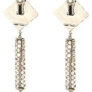 Alessandra Rich Silver Plastic Earrings