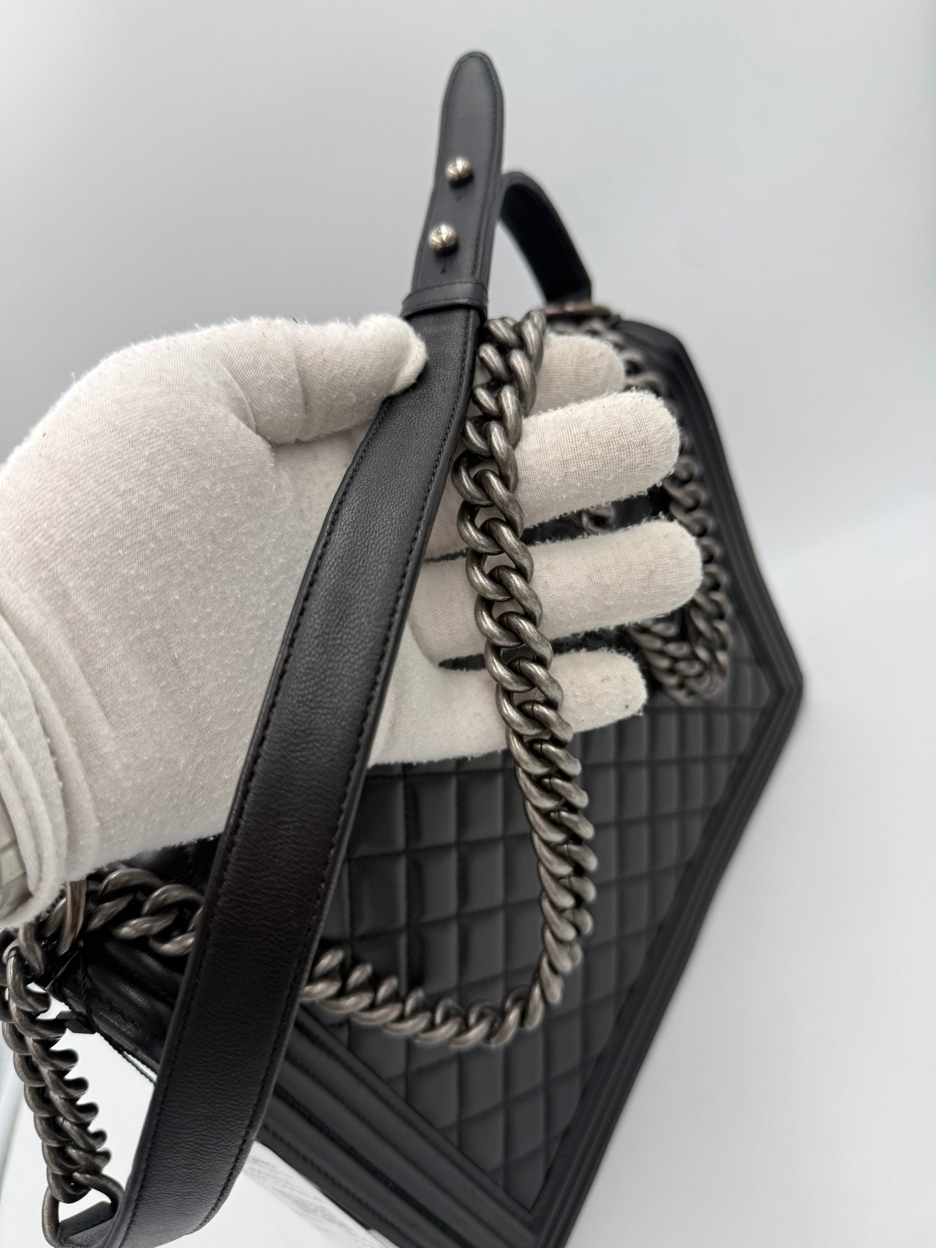 Τσάντα Chanel Bicolor από δέρμα