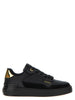 Balmain Black Calfskin Sneakers