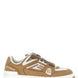 Balmain Beige Polyester Low Top Sneakers