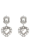Self-Portrait Silver Cotton Earrings