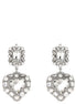 Self-Portrait Silver Cotton Earrings