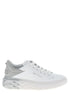 Jimmy Choo Silver Leather Chunky Sneakers