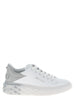 Jimmy Choo Silver Leather Chunky Sneakers