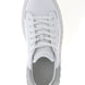 Jimmy Choo Silver Leather Chunky Sneakers