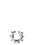 Jil Sander Silver Brass Earrings