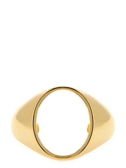 MM6 Maison Margiela Gold Brass Bracelet