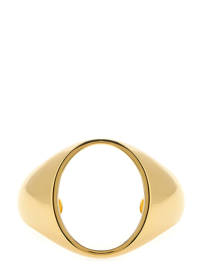 MM6 Maison Margiela Gold Brass Bracelet