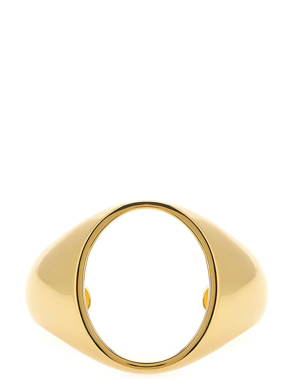 MM6 Maison Margiela Gold Brass Bracelet
