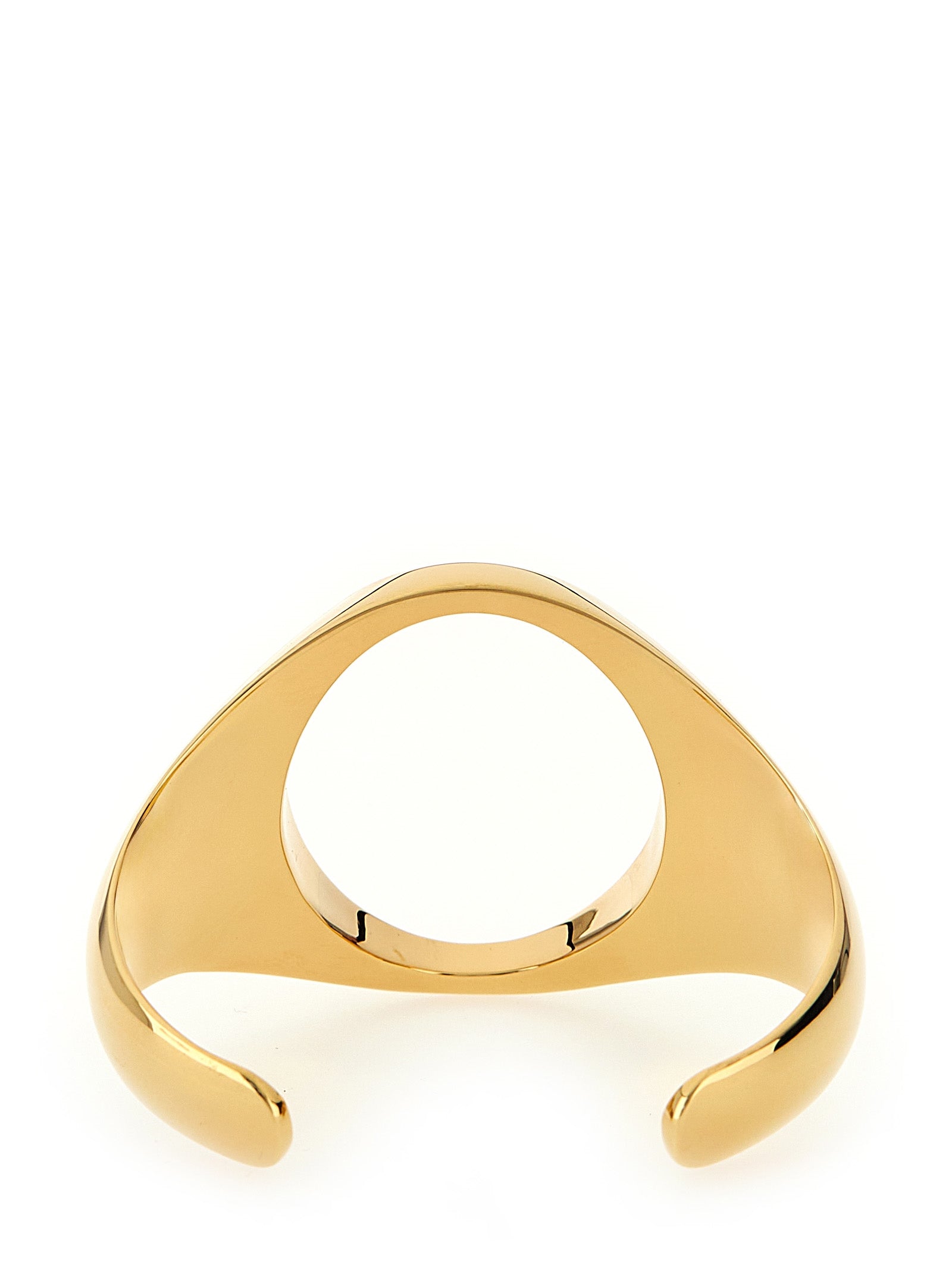 MM6 Maison Margiela Gold Brass Bracelet