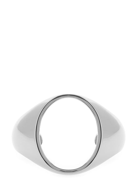 MM6 Maison Margiela Silver Brass Bracelet