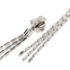 Alessandra Rich Silver Glass Earrings