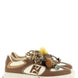Fendi Multicolor Calfskin Platform Sneakers