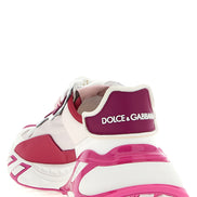 Dolce & Gabbana Fuchsia Viscose Athletic Sneakers